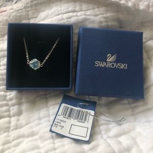 Swarovski Crystal Necklace - Light Blue